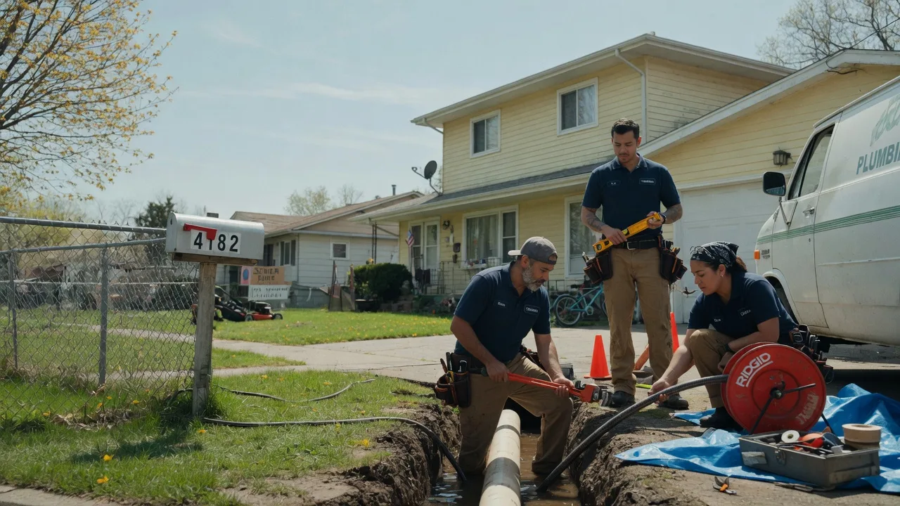 Gas Line Repair in Elwood, IL near me
